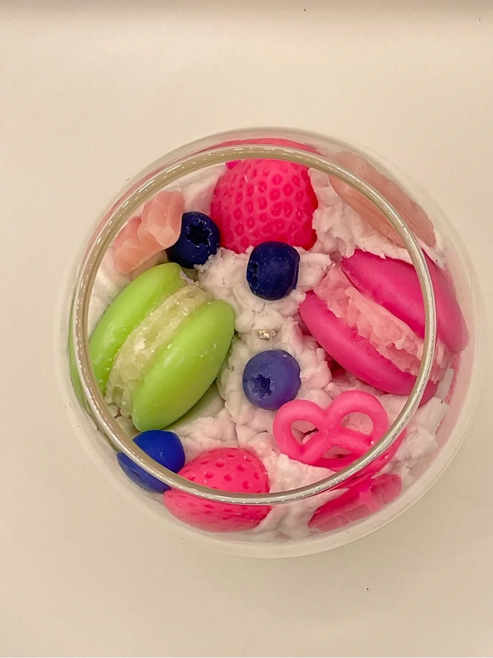 🕯️🍓Strawberry Açaí Dessert Style Candle 🍦🍨
